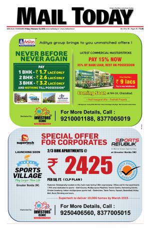 Mail Today, February 13, 2015