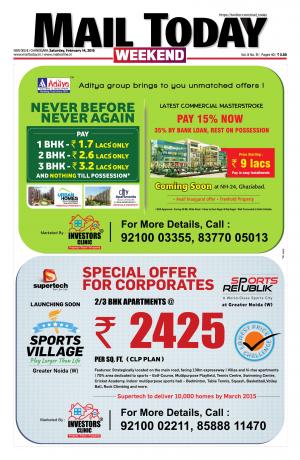 Mail Today, February 14, 2015