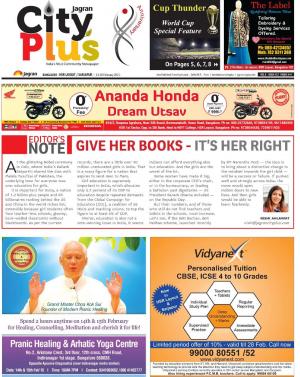 Bangalore-HSR Layout/Sarjapur