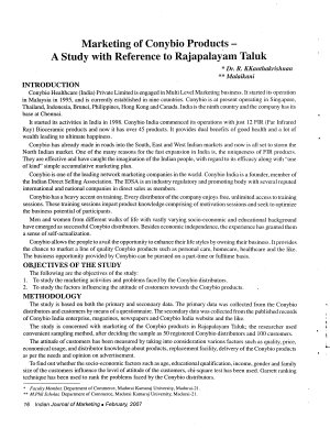 IJM-Feb07-Article3-Marketing of Conybio Products- A Study with Reference to Rajapalayam Taluk