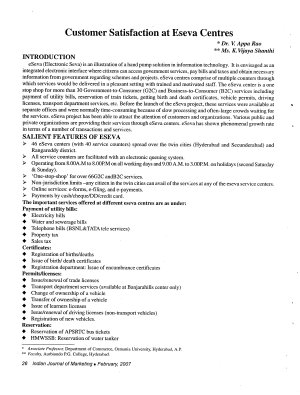 IJM-Feb07-Article5-Customer Satisfaction at Eseva Centres