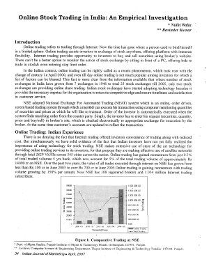 IJM-April07-Article6-Online Stock Trading in India: An Empirical Investigation