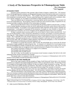 IJM-May07-Article2-A Study of The Insurance Perspective in Uthamapalayam Taluk