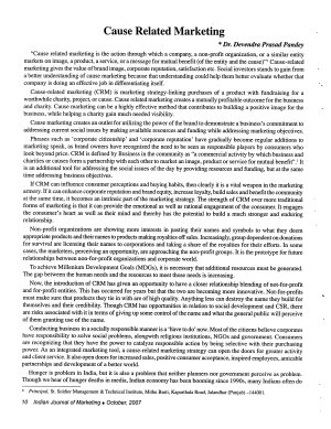 IJM-Oct07-Article2-Cause Related Marketing