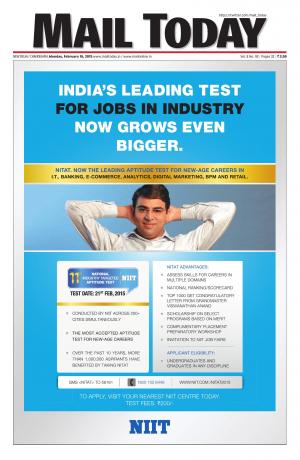 Mail Today, February 16, 2015