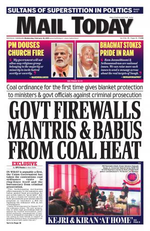 Mail Today, February 18, 2015