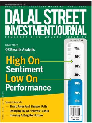 Dalal Street Investment Journal - Vol 30 Issue No.6,  8 March, 2015