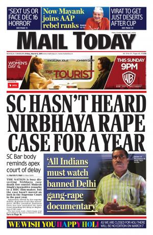 Mail Today, March 6, 2015