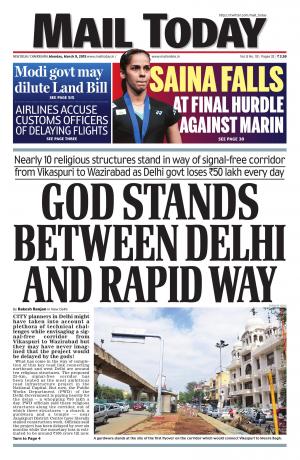 Mail Today, March 9, 2015