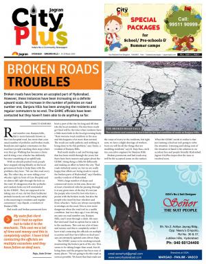 Banjarahills, Vol 6- Issue 11, 14-20 March 2015