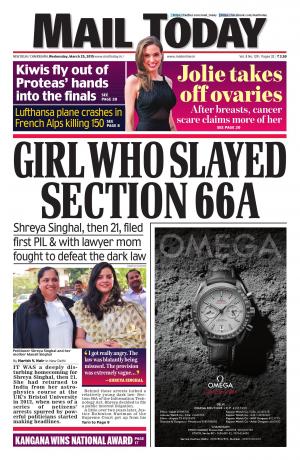 Mail Today, March 25, 2015