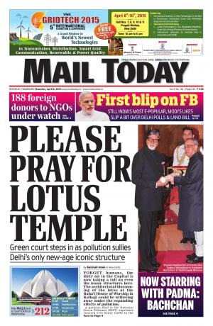 Mail Today, April 9, 2015