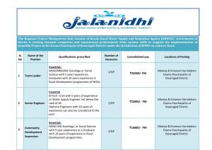 Jalanidhi Kerala Rural Water Supply and Sanitation Agency