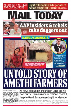 Mail Today, April 22, 2015