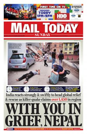 Mail Today, April 26, 2015