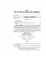 Art of Better Drafting (Criminal)