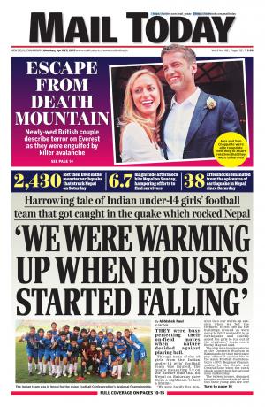 Mail Today, March 27, 2015