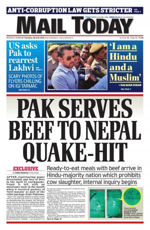 Mail Today, April 30, 2015