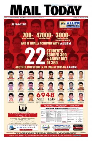 Mail Today, May 5, 2015