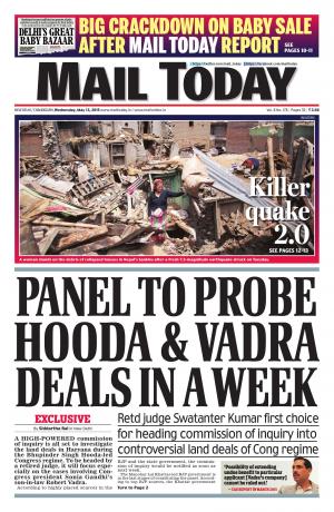Mail Today, May 13, 2015