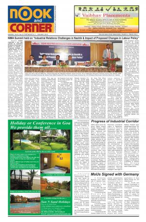 NOOK AND CORNER, 1 - 15th May, 2015