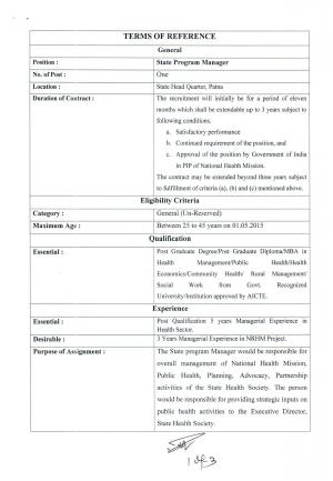 State Health Society 2015