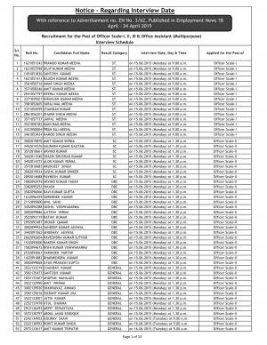 KGSGB Announced Interview Schedule for Officer Scale-I, II, III & Office Assistant