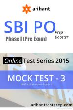 SBI PO(Pre) Mock Test 3