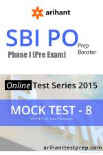 SBI PO(Pre) Mock Test 8