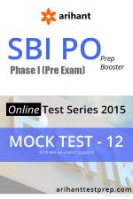 SBI PO(Pre) Mock Test 12