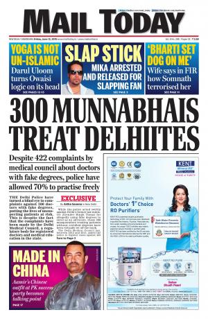 Mail Today, June 12, 2015