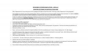 Dena Bank Issued Appointment List for Probationary Officers Post 2015