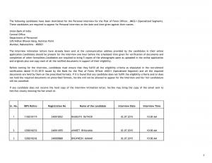 Union Bank of India Declared Interview Schedule for Interview Schedule for Economist