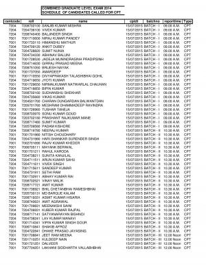 SSC-WR Issued CPT Schedule for Combined Graduate Level Exam 2014
