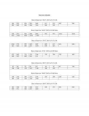 UPSC Announced Interview Schedule for Assistant Legal Advisor Post 2015