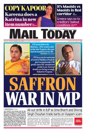 Mail Today, July 7, 2015