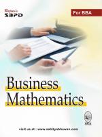 Business Mathematics