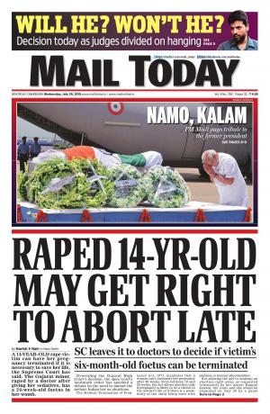 Mail Today, July 29, 2015
