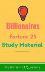 Fortune 25 World's Richest Billionaires Study Material