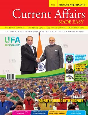 Current Affairs Made Easy-July to September 2015