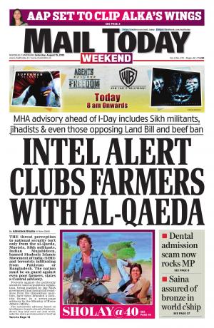 Mail Today, August 15, 2015