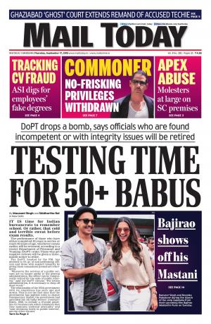 Mail Today, September 17, 2015