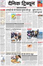 Dainik Tribune (Rohtak Edition)