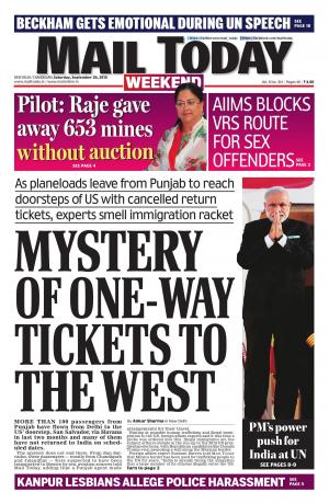 Mail Today, September 26, 2015