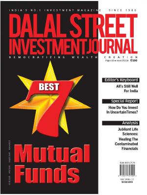 Dalal Street Investment Journal 18 October, 2015 Vol. 30, Issue. No.22
