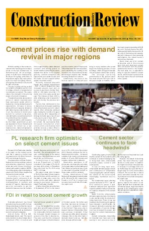 CIR Weekly 08.10.2012