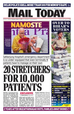 Mail Today, October 12, 2015