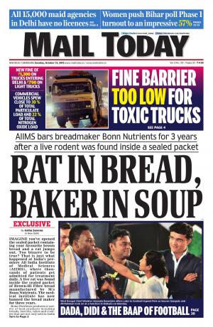 Mail Today, October 13, 2015
