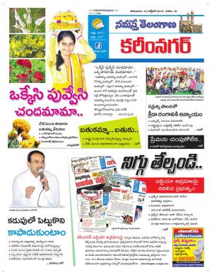 12 October 2015 Karimnagar Epaper