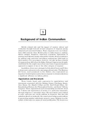 Communalism and Partition in India